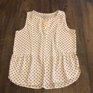 LOFT sleeveless top
